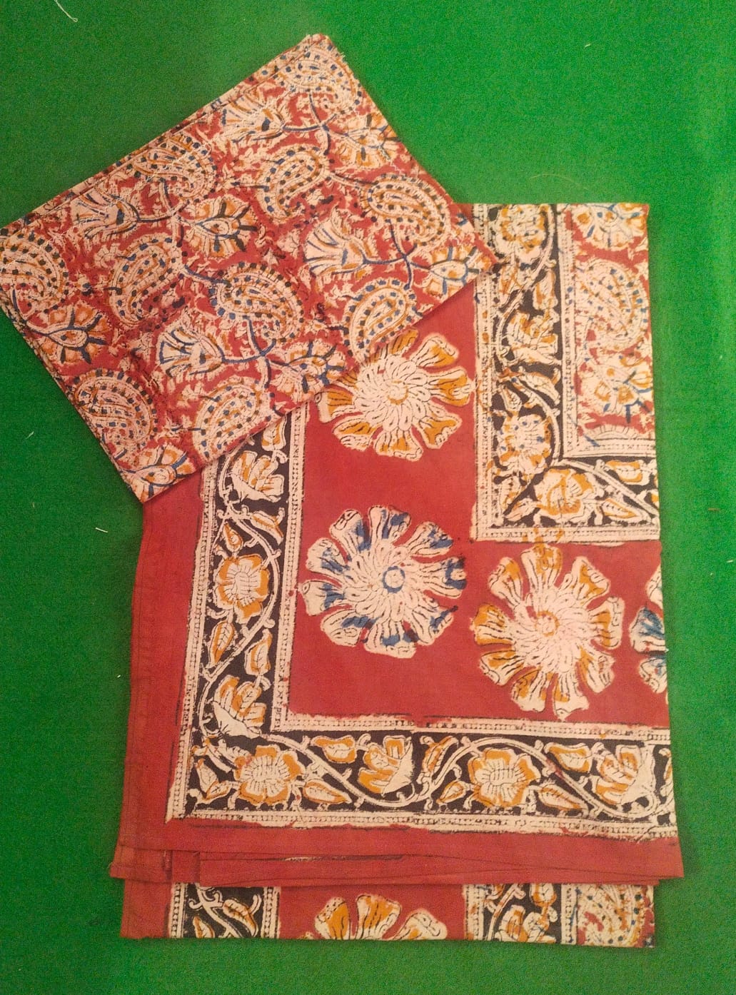 Kalamkari Single Bedsheet