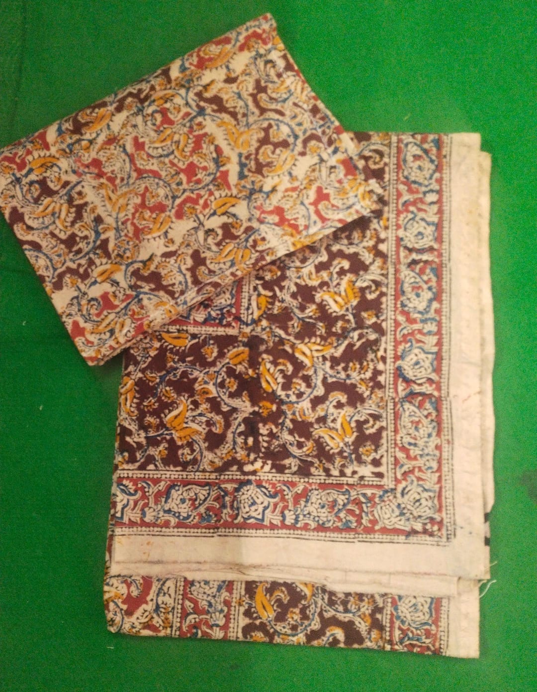 Kalamkari Single Bedsheet