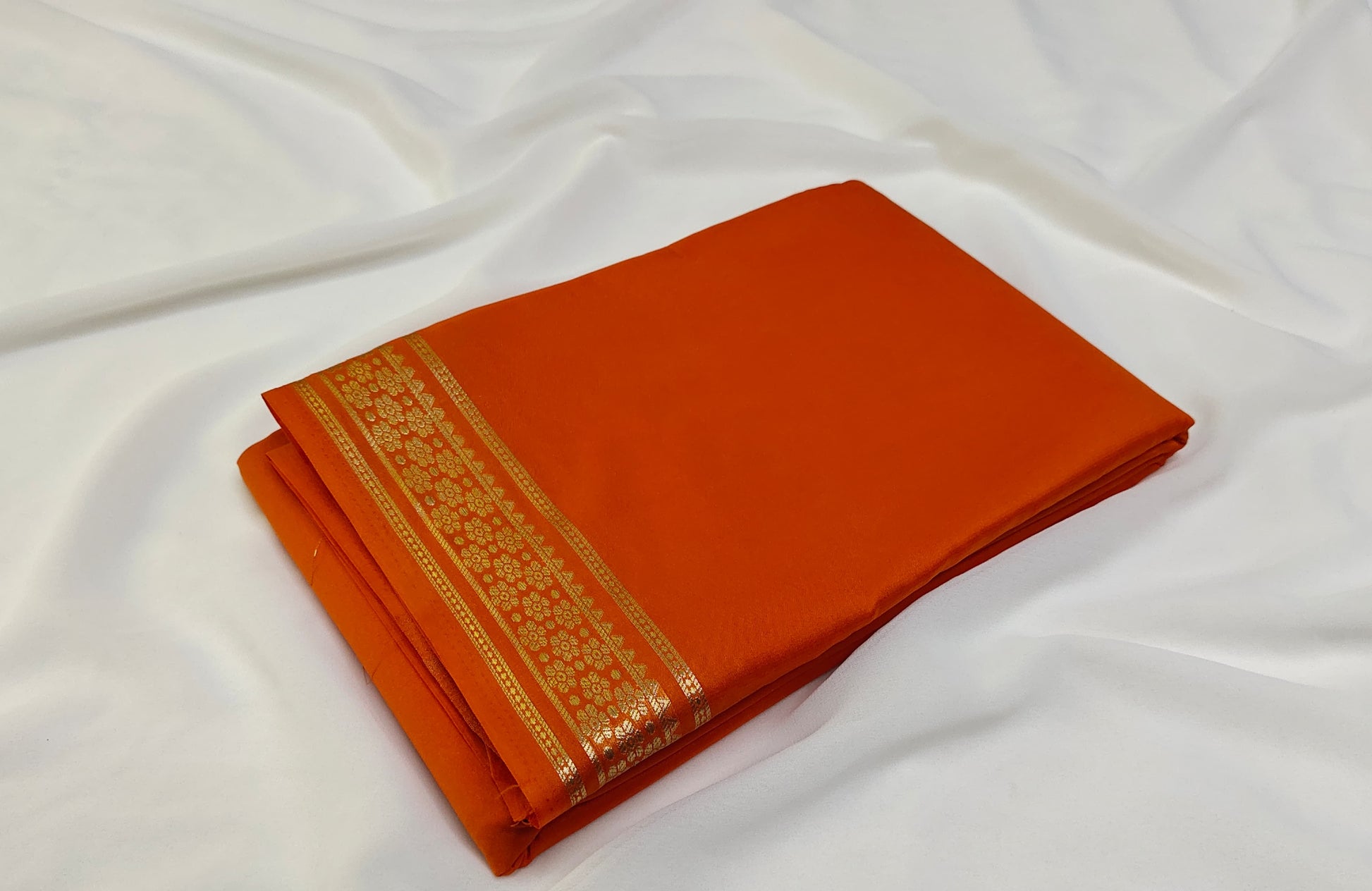 Mysore Crape Silk Saree
