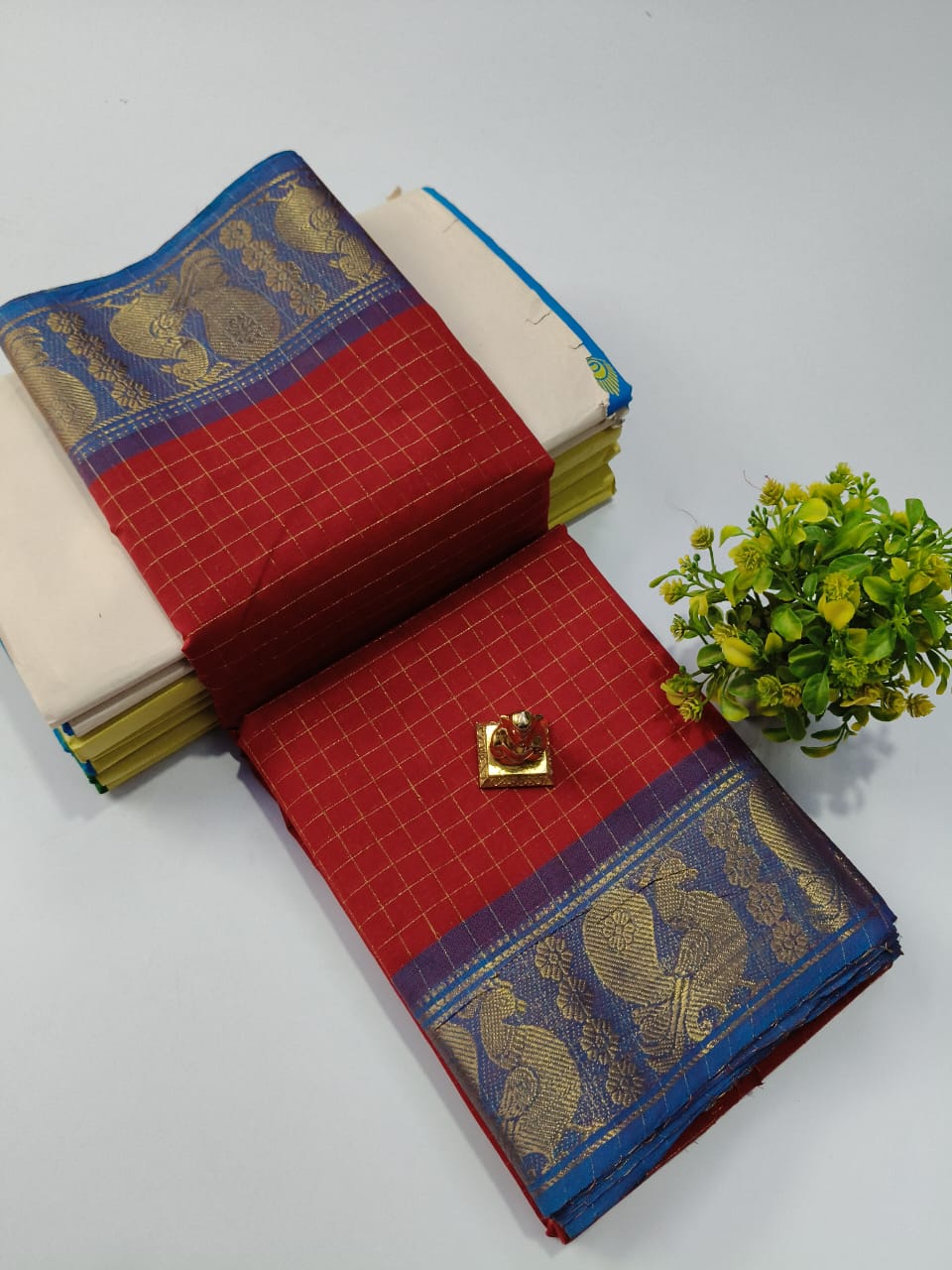Chettinad Fancy Cotton Saree