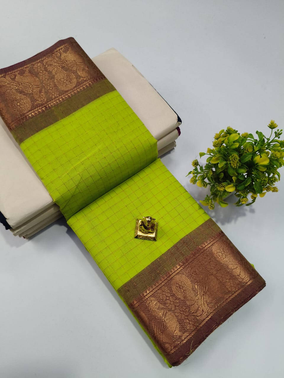 Chettinad Fancy Cotton Saree