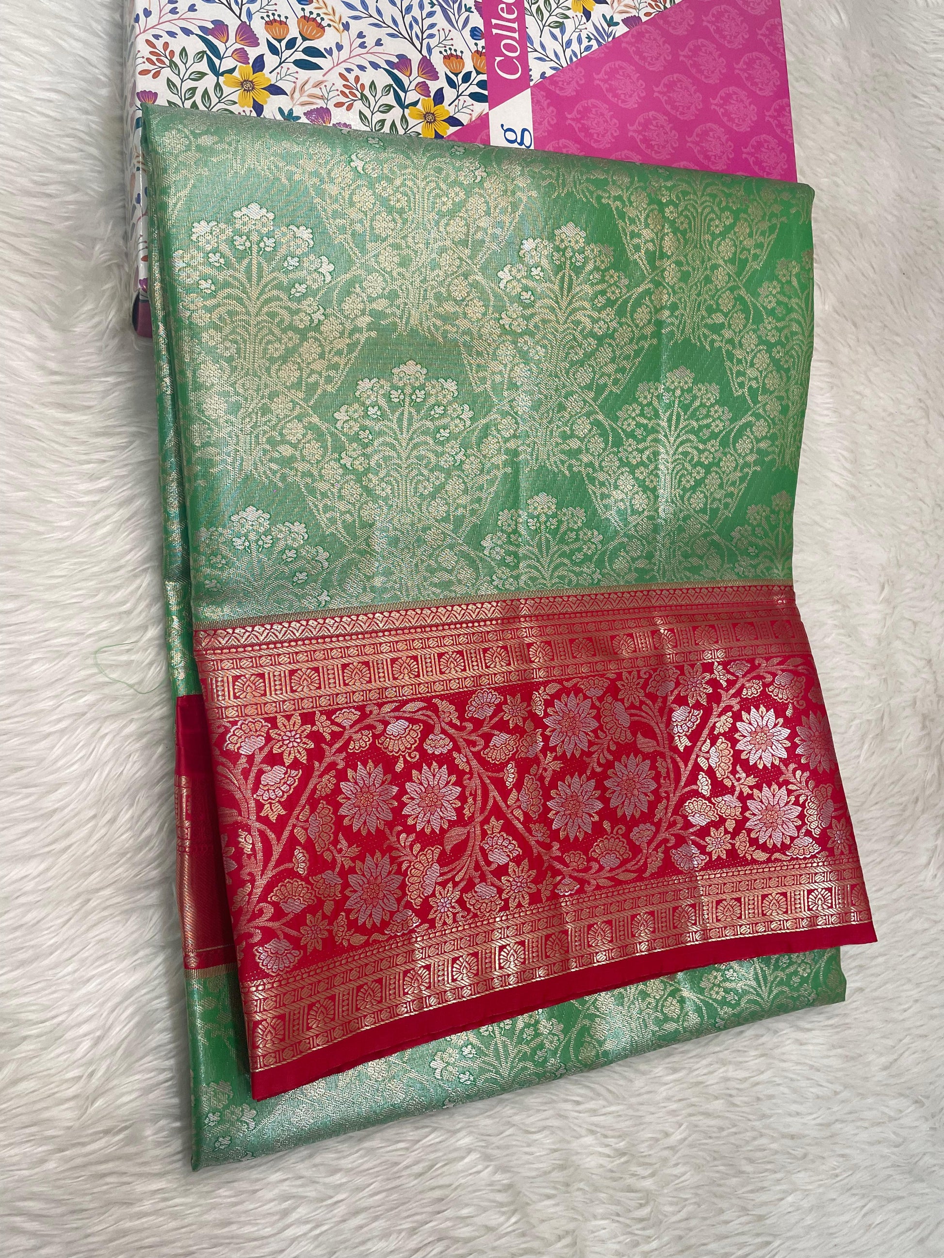 Semi Kanchipattu Saree