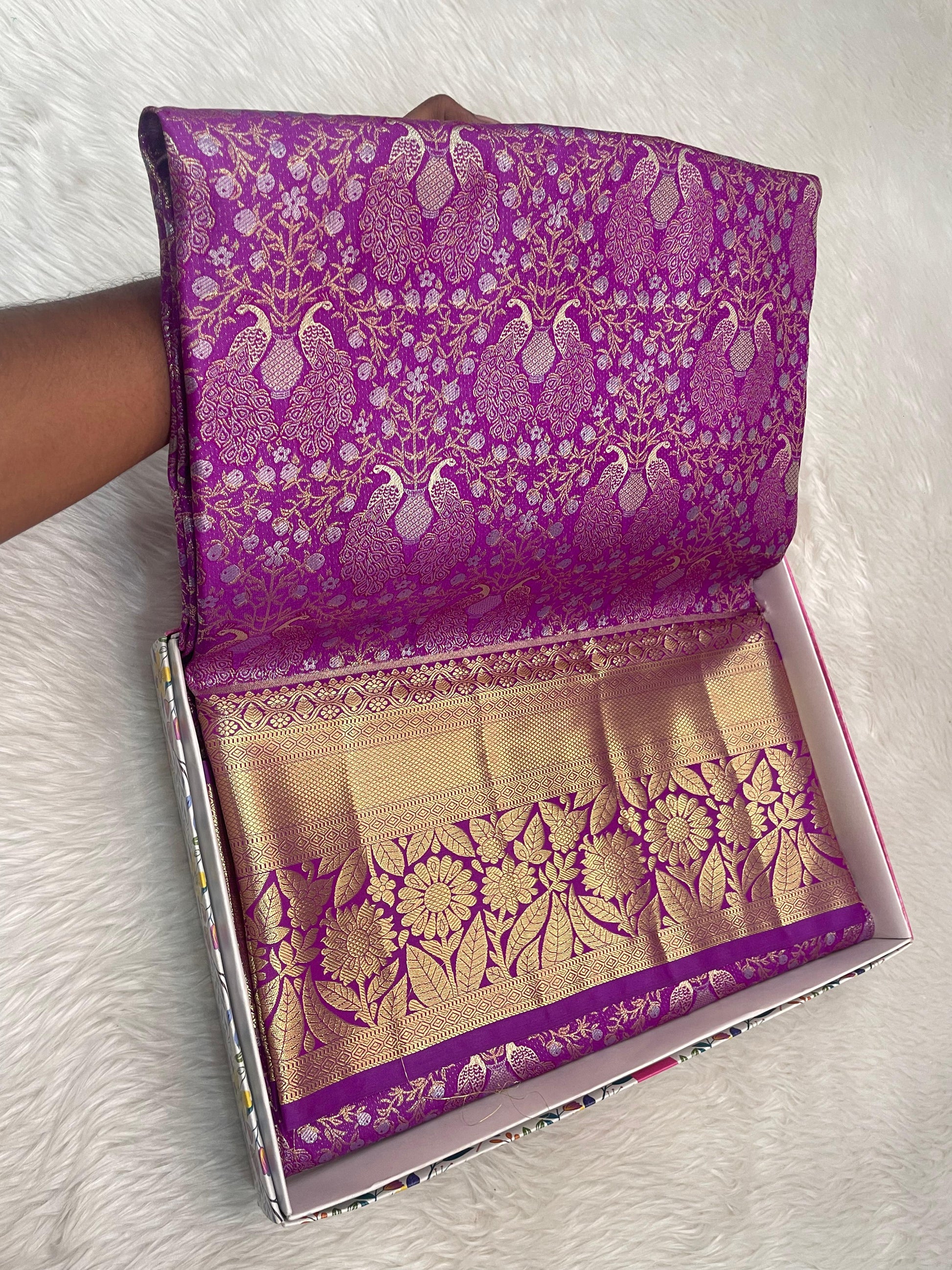 Semi Kanchipattu Saree
