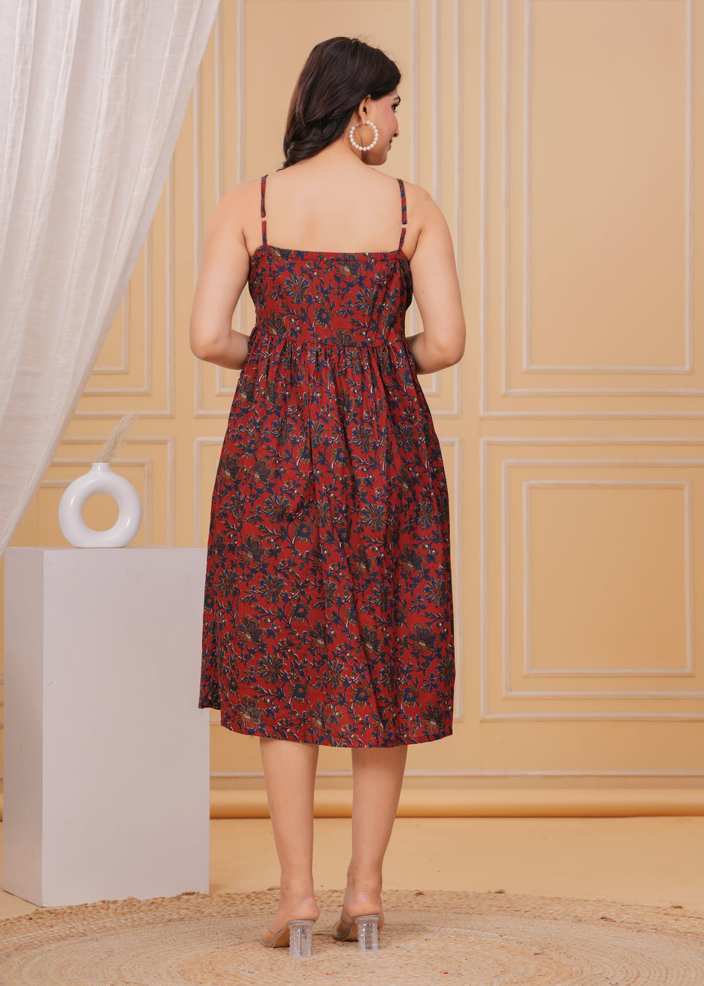 Bagru Hand Block Printed Cotton Frock