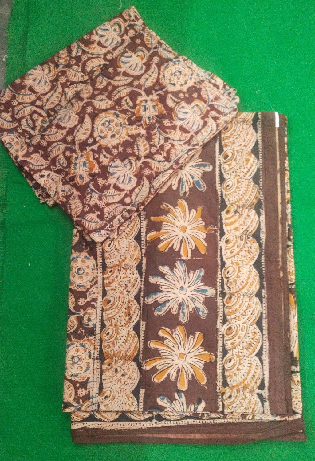 Kalamkari  Single Bedsheet