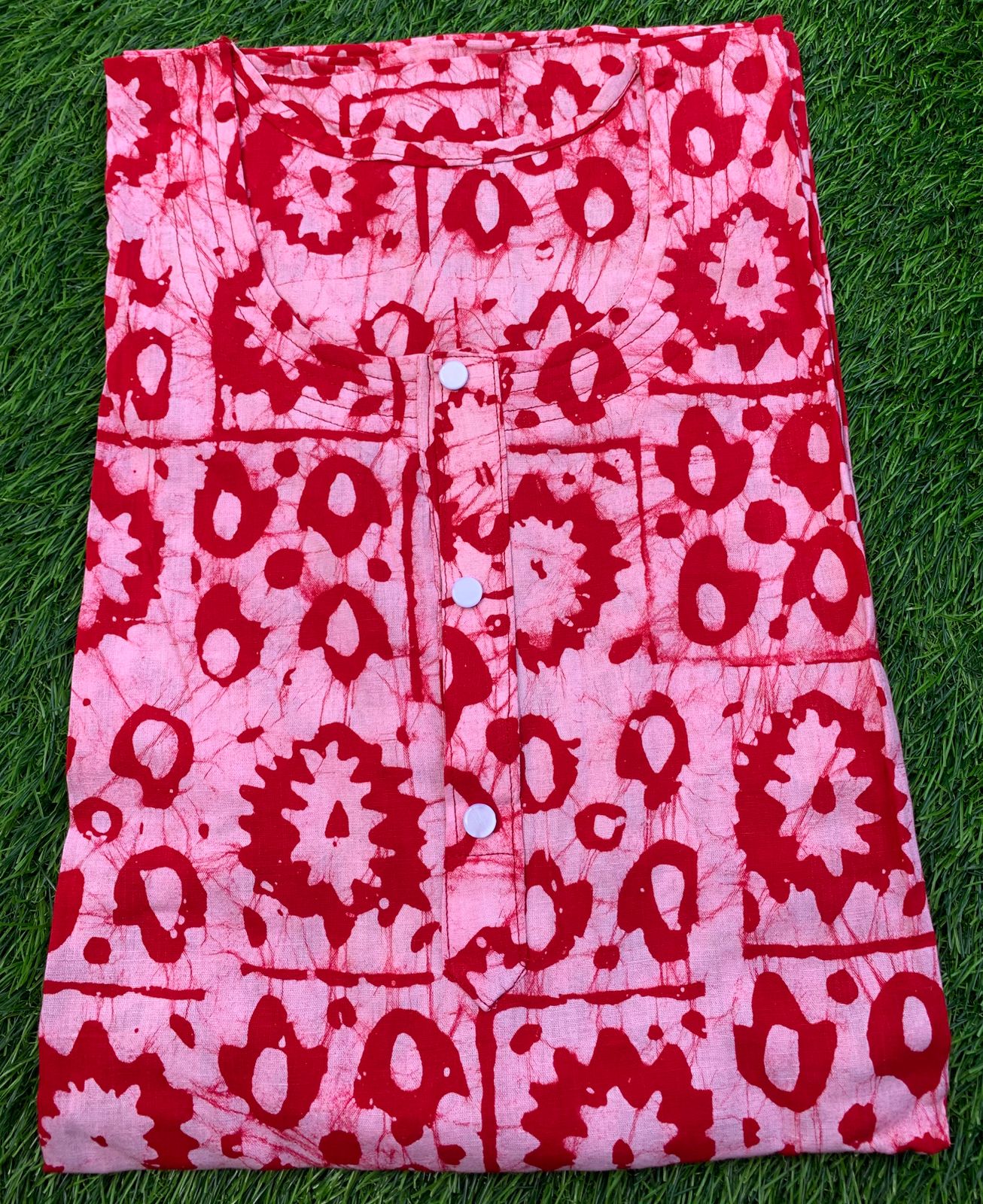 Hand Made Soft Cotton Batik Nighty