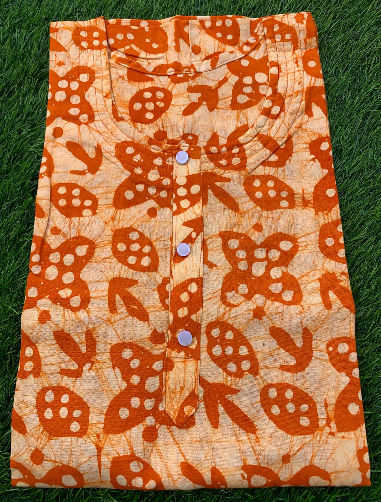 Hand Made Soft Cotton Batik Nighty