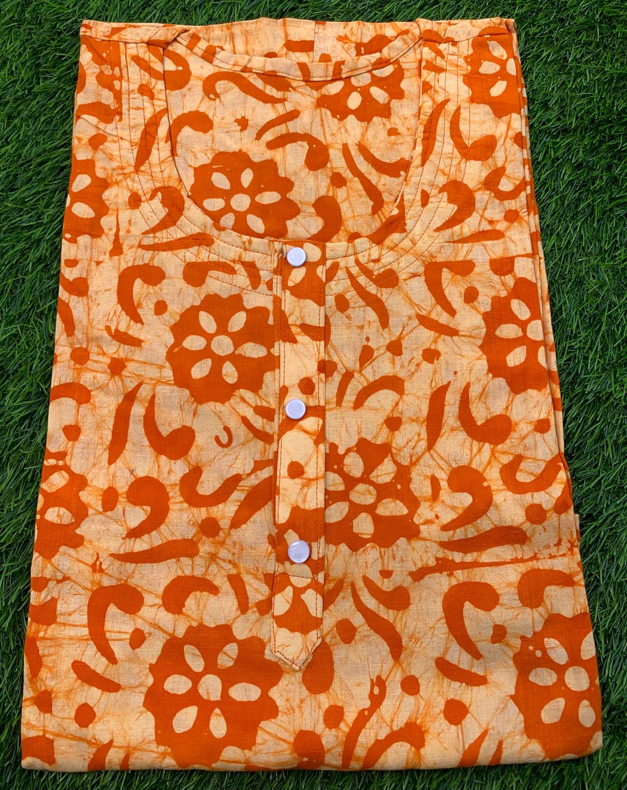 Hand Made Soft Cotton Batik Nighty