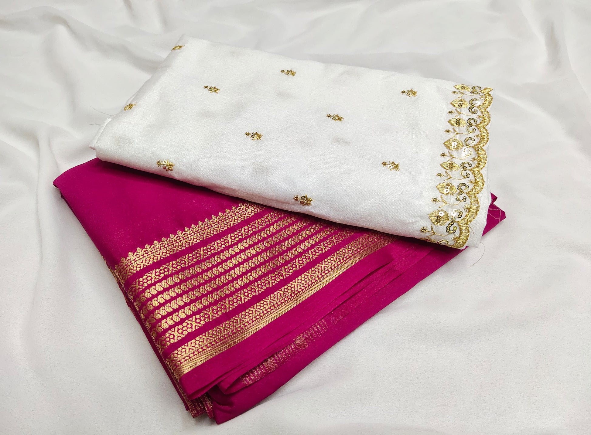 Binny Mysore Crape Silk Saree