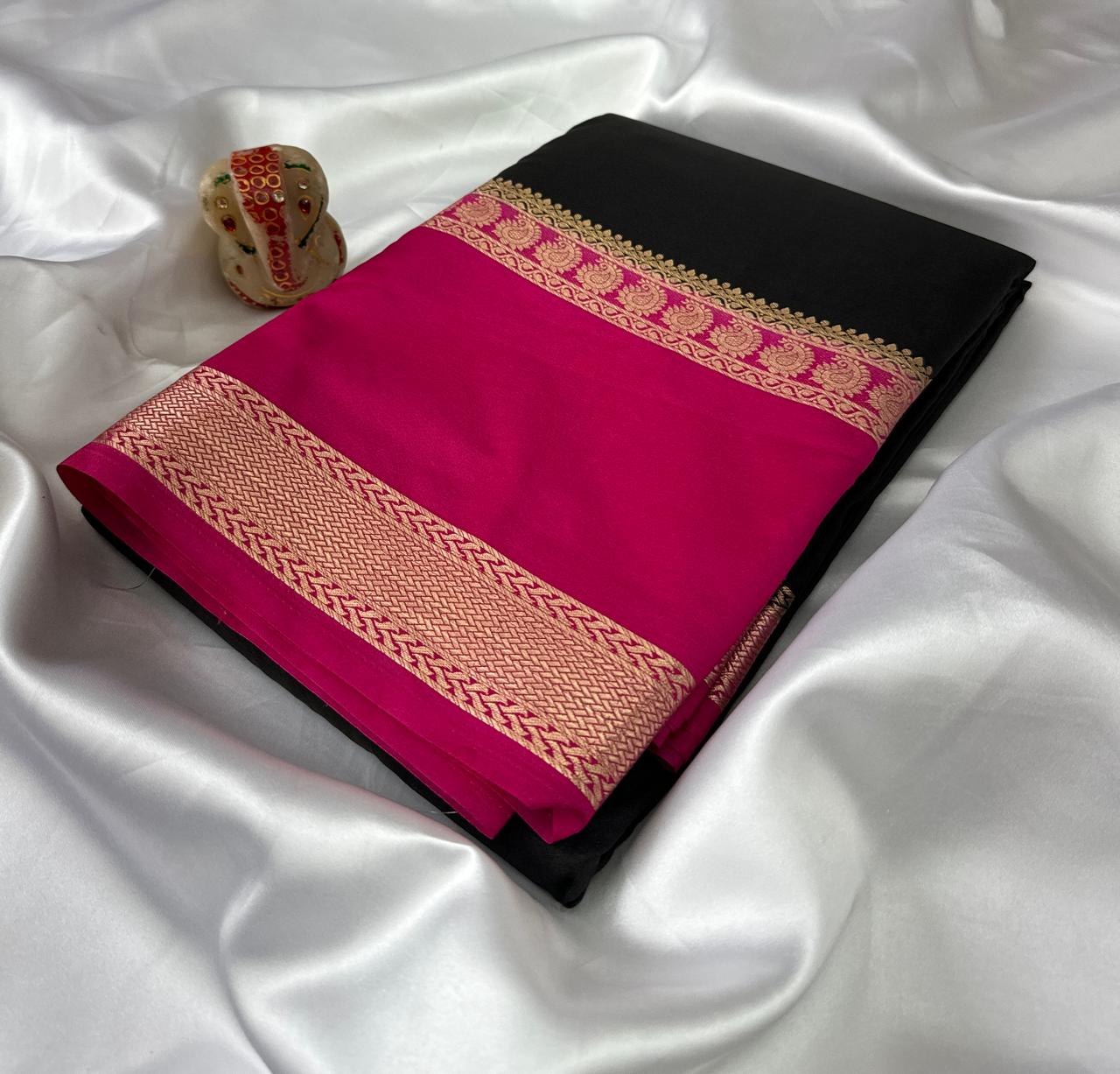 Mysore Crepe Silk Saree