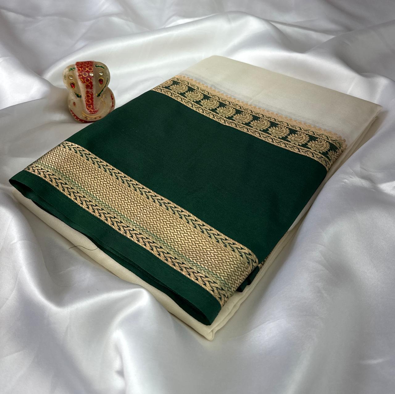 Mysore Crepe Silk Saree