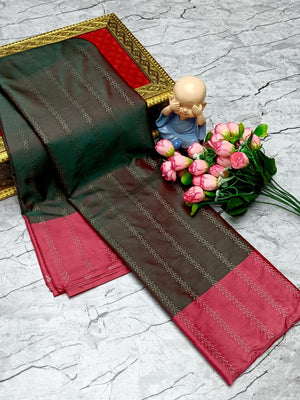 Soft Silk Wedding And Party Wear Saree