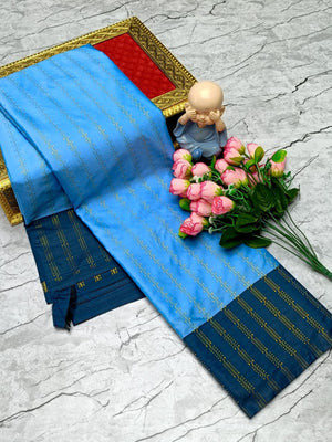 Soft Silk Wedding And Party Wear Saree