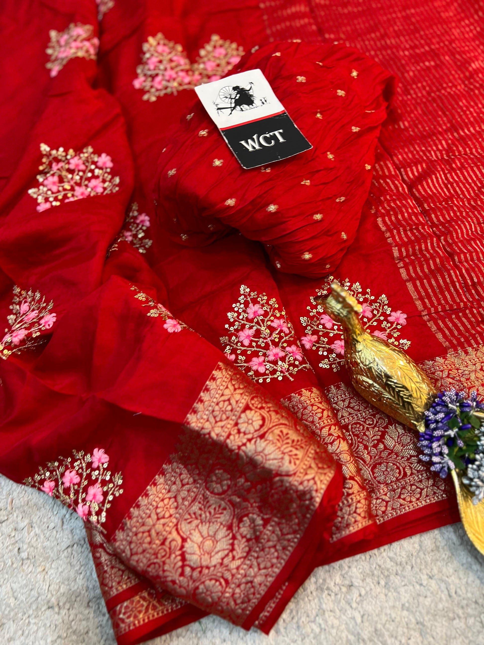 Mysore Crape Silk Sarees