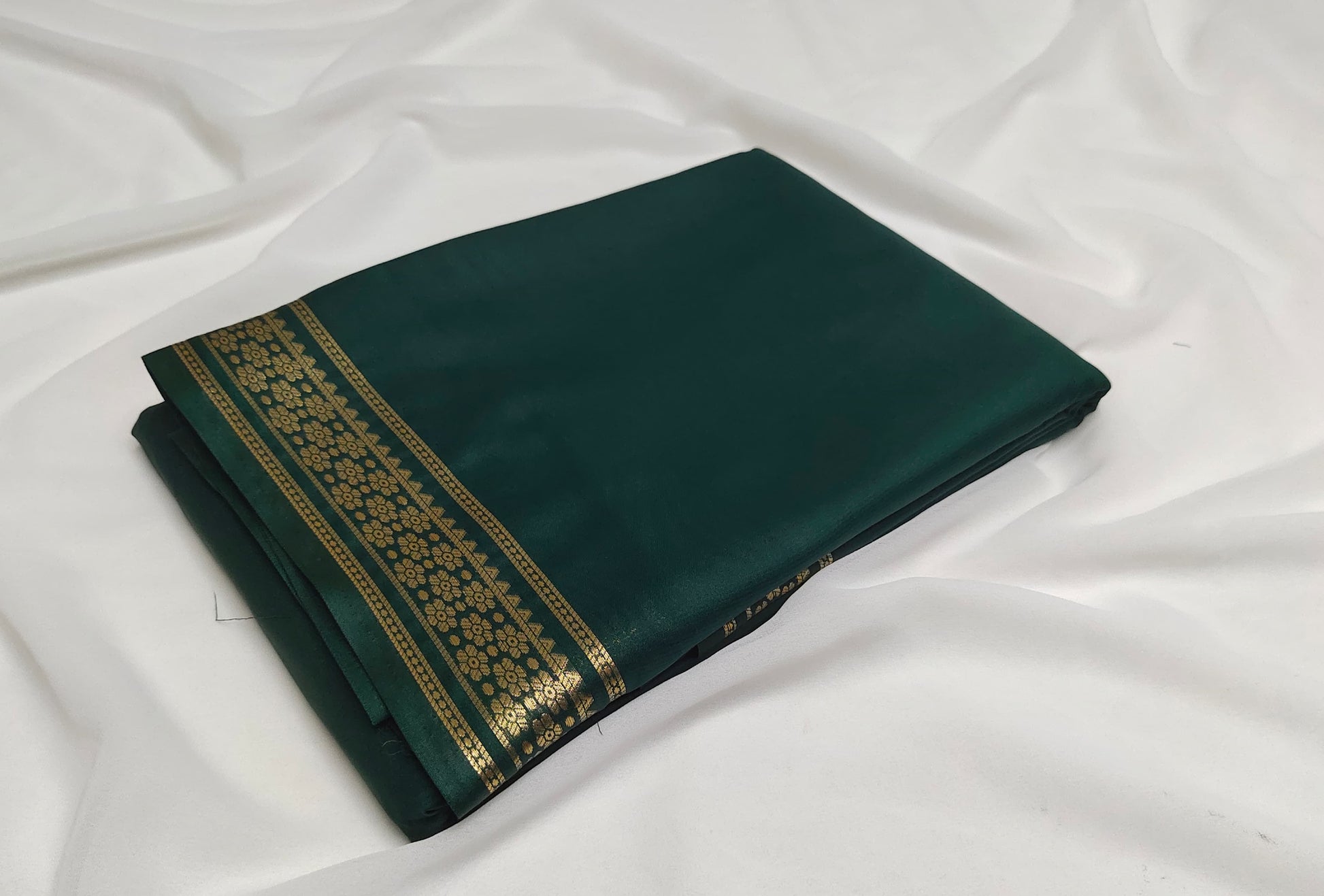 Mysore Crape Silk Saree