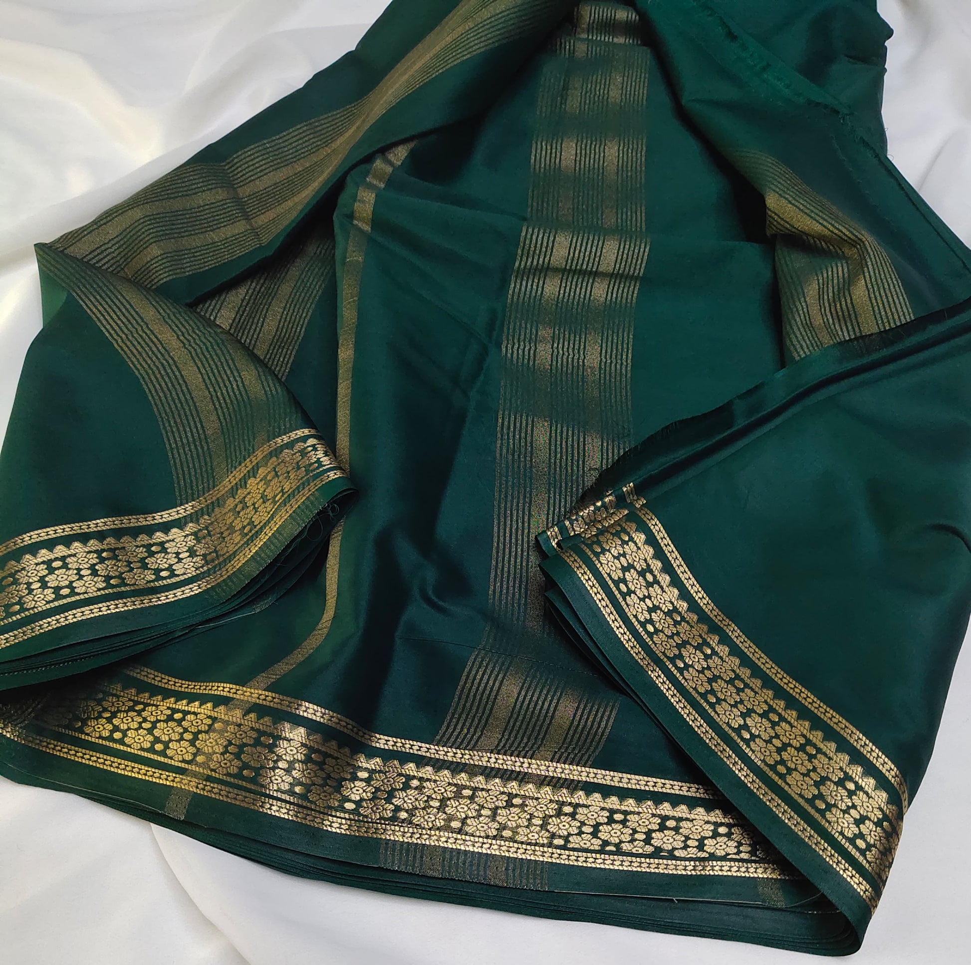 Mysore Crape Silk Saree