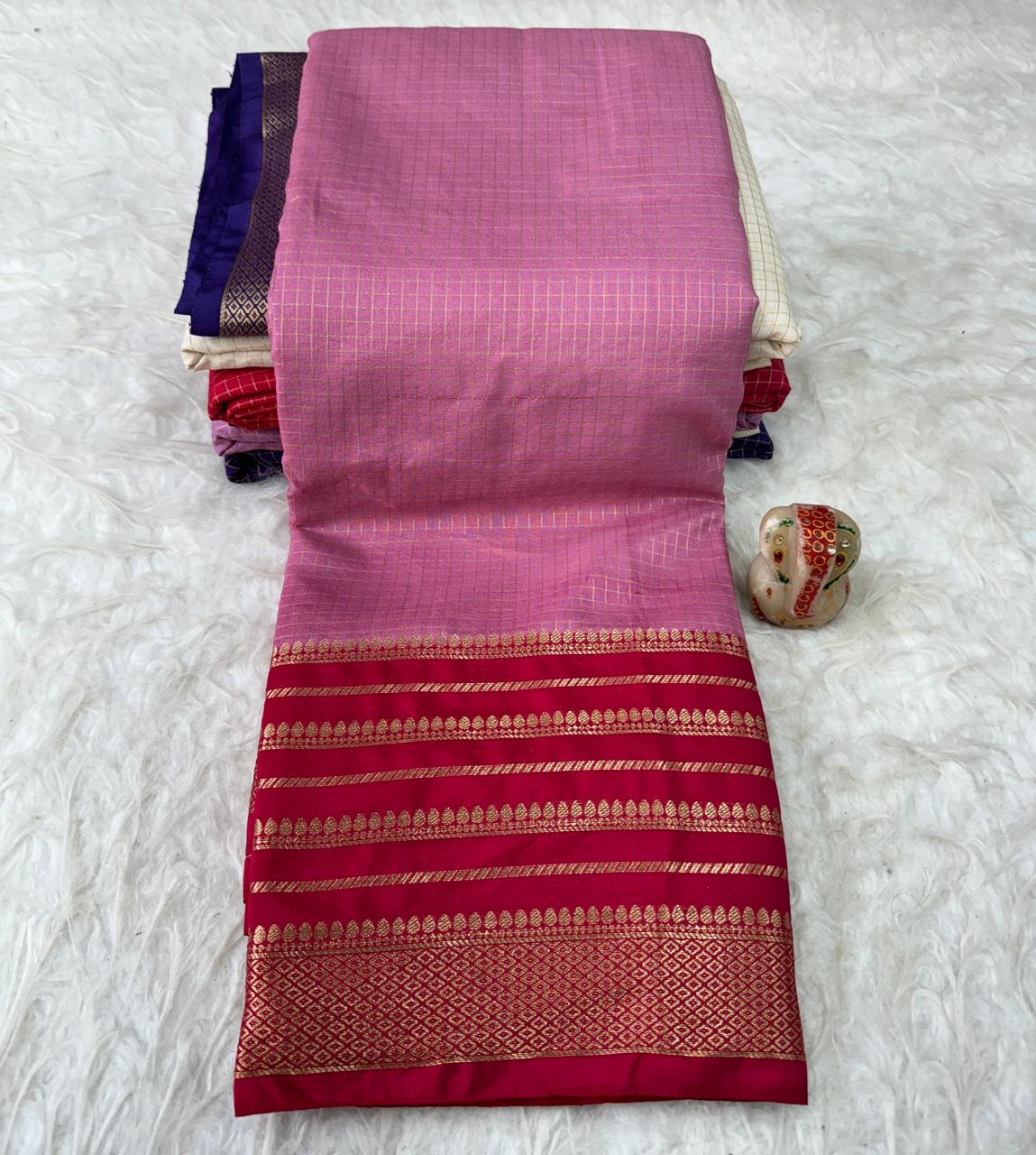 Mysore Crape Silk Saree