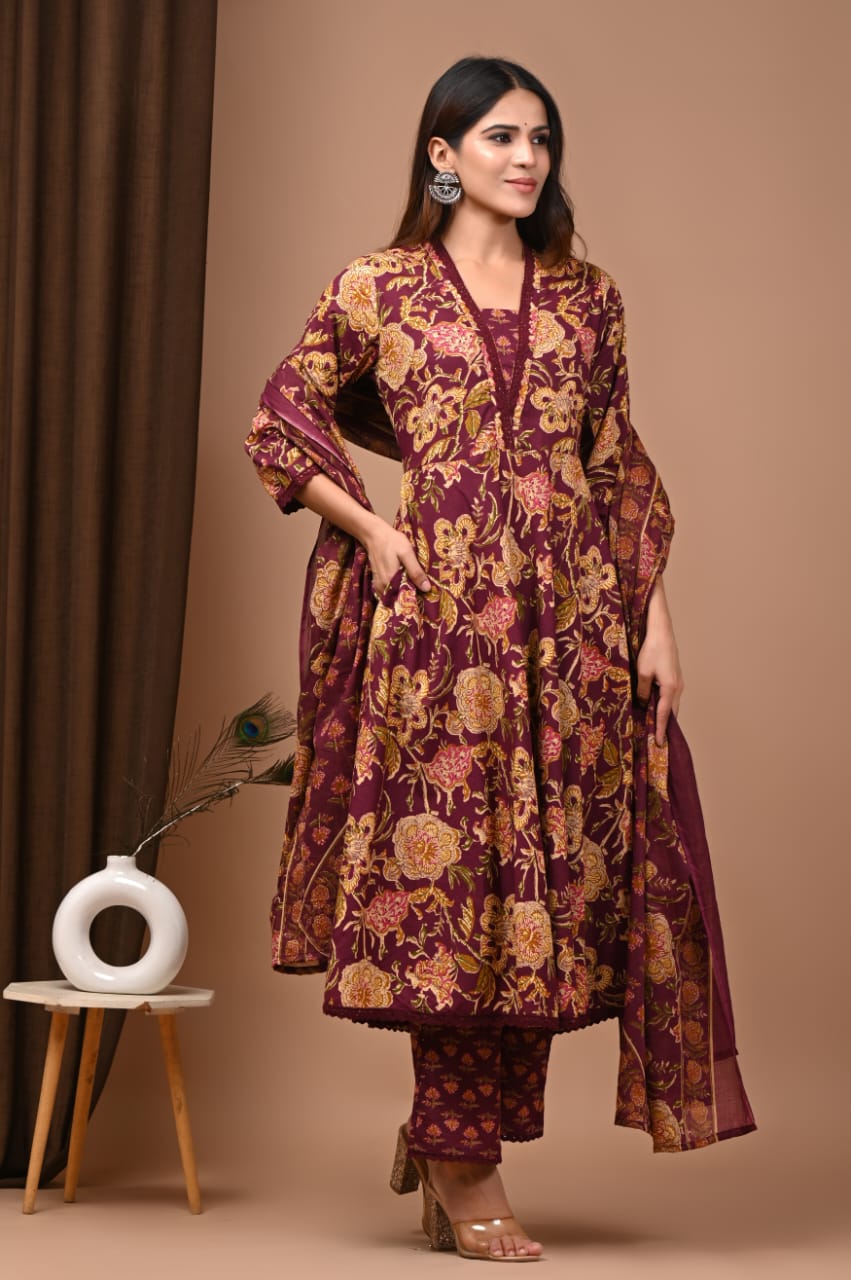 Anarkali Dress Set