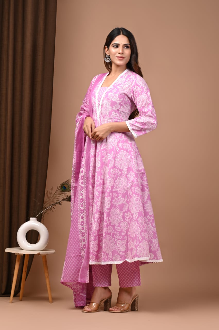 Anarkali Dress Set