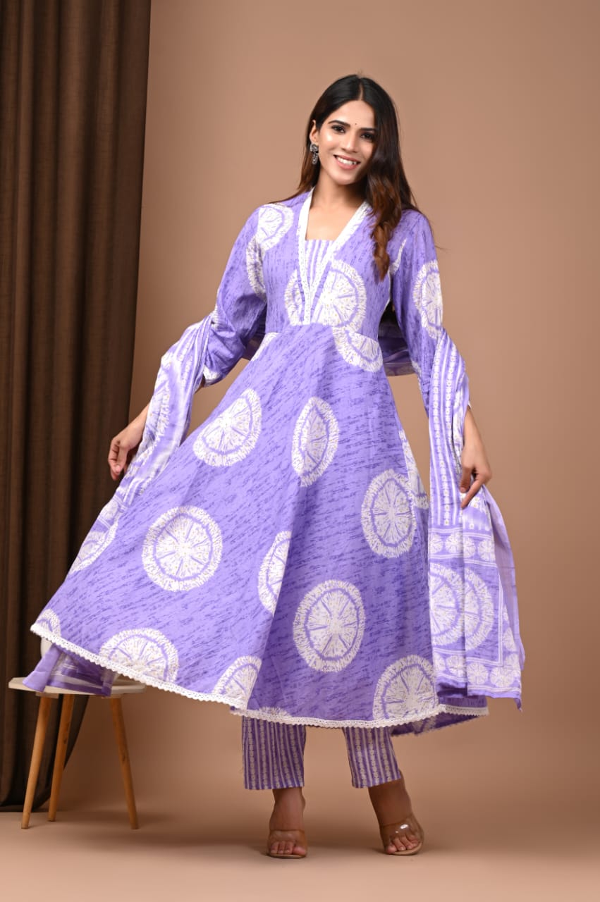 Anarkali Dress Set