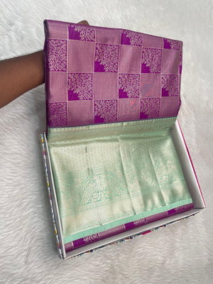 Semi Kanchipattu Saree