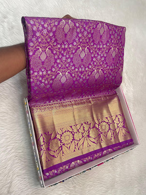 Semi Kanchipattu Saree