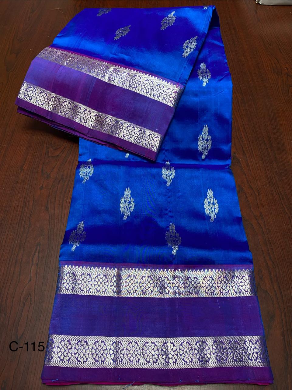 Venkatagiri Pure Silk Buttas Design Saree