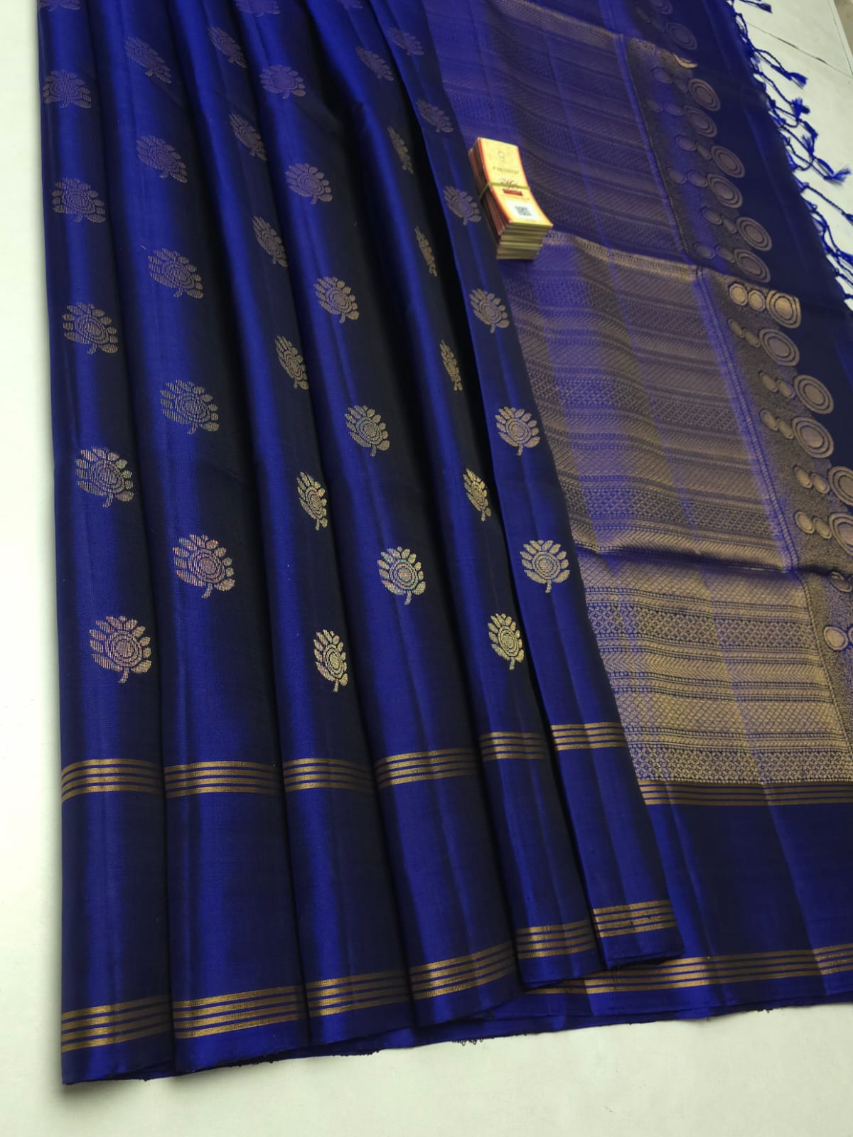 Kanchipuram Soft Silk Fancy Double Warp Saree