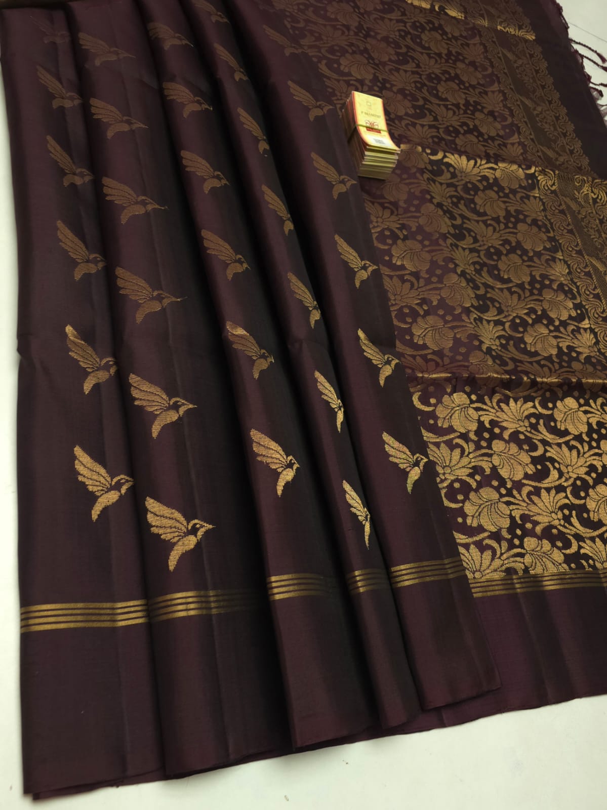 Kanchipuram Soft Silk Fancy Double Warp Saree