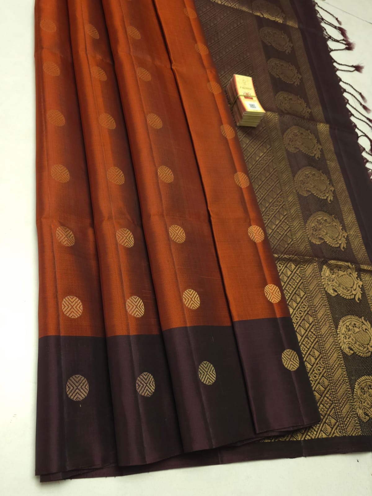 Kanchipuram Soft Silk Fancy Double Warp Saree