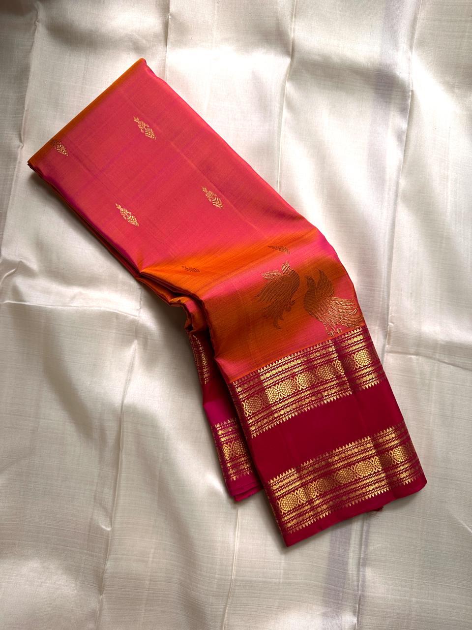 Kanchipuram Handloom Pure Silk Saree