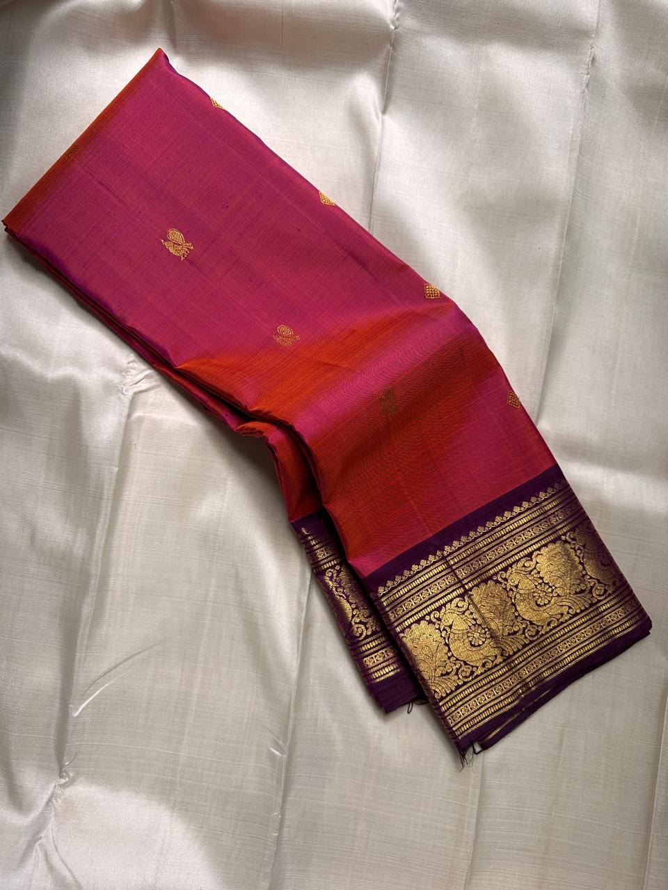 Kanchipuram Handloom Pure Silk Saree