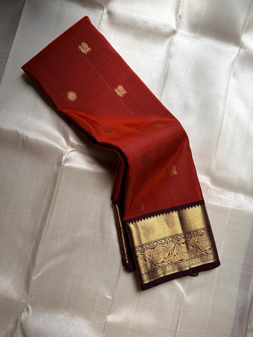 Kanchipuram Handloom Pure Silk Saree