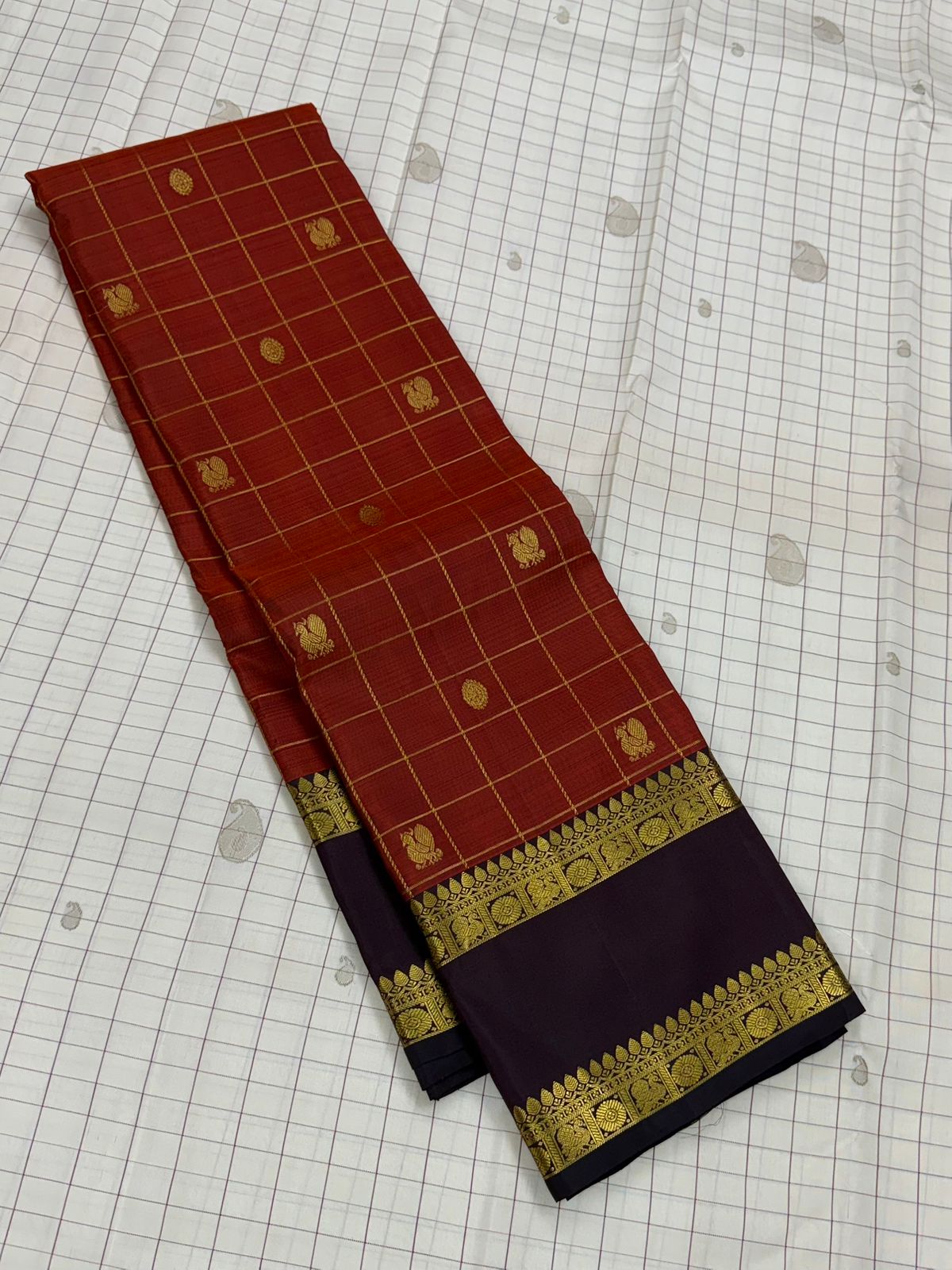 Kanchipuram Handloom Pure Silk Saree