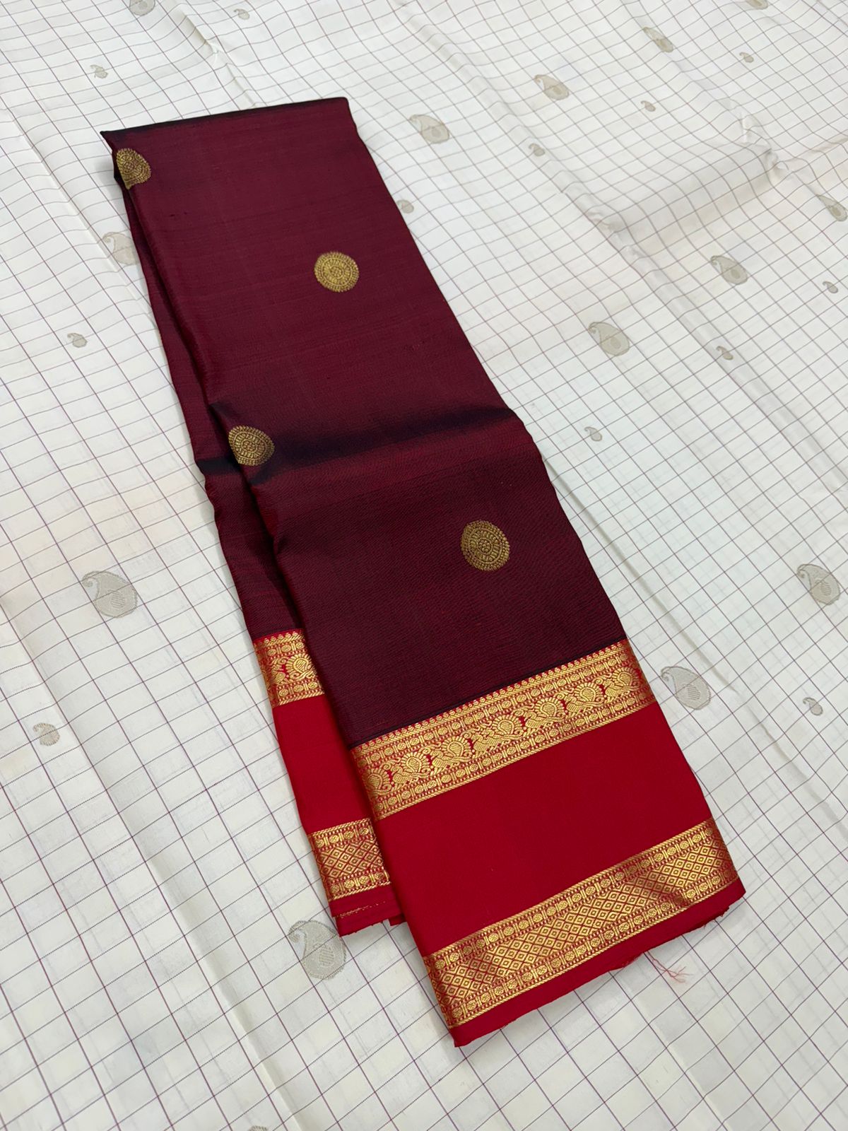 Kanchipuram Handloom Pure Silk Saree