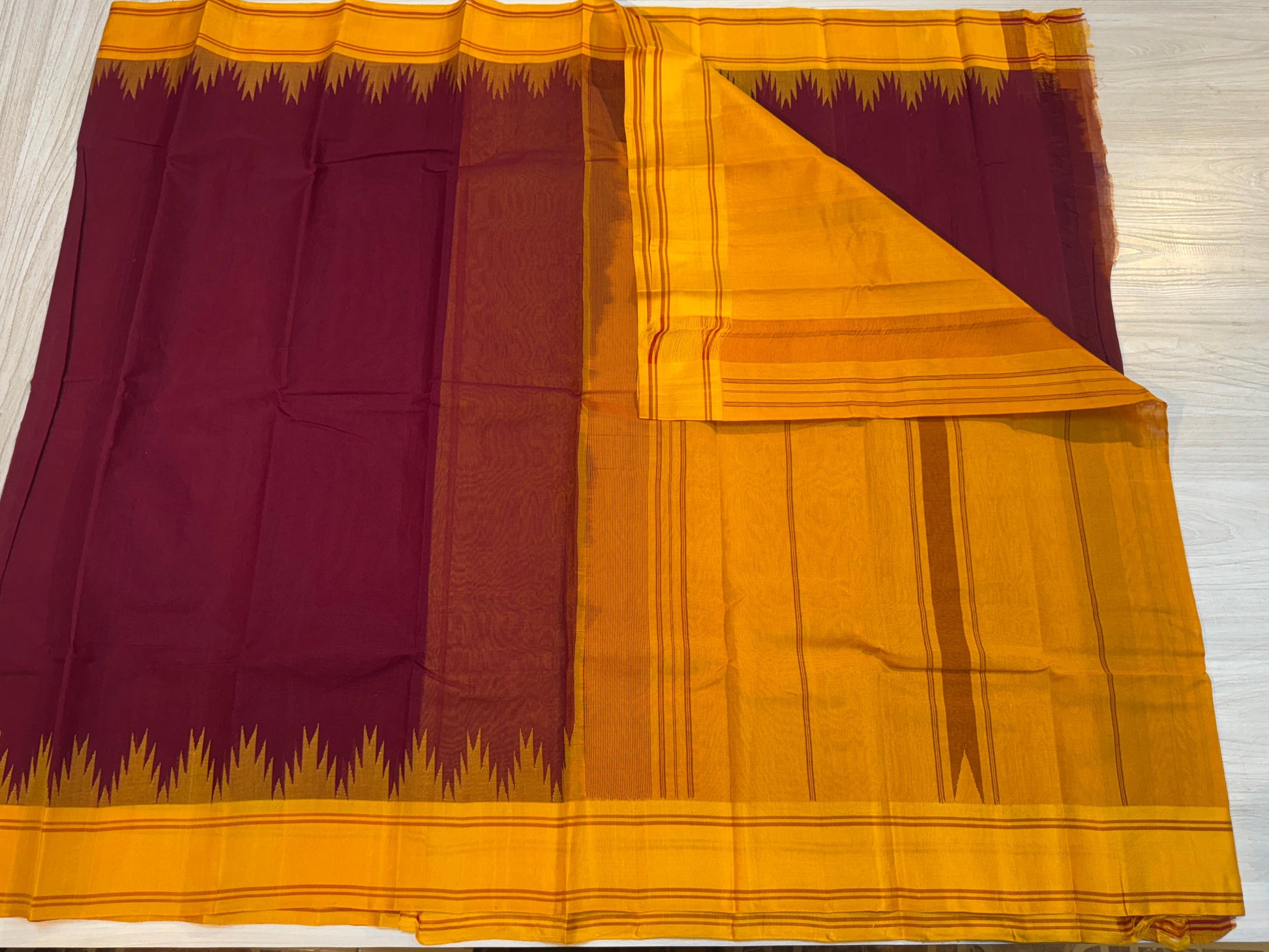 Kanchipuram Silk / Cotton Saree