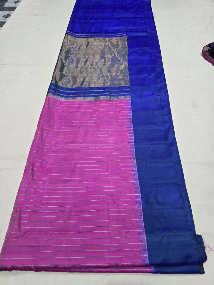Gadwal Silk Saree With Blouse