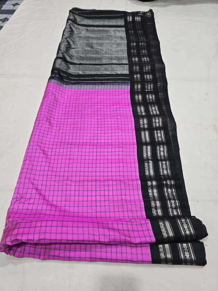 Gadwal Silk Saree With Blouse