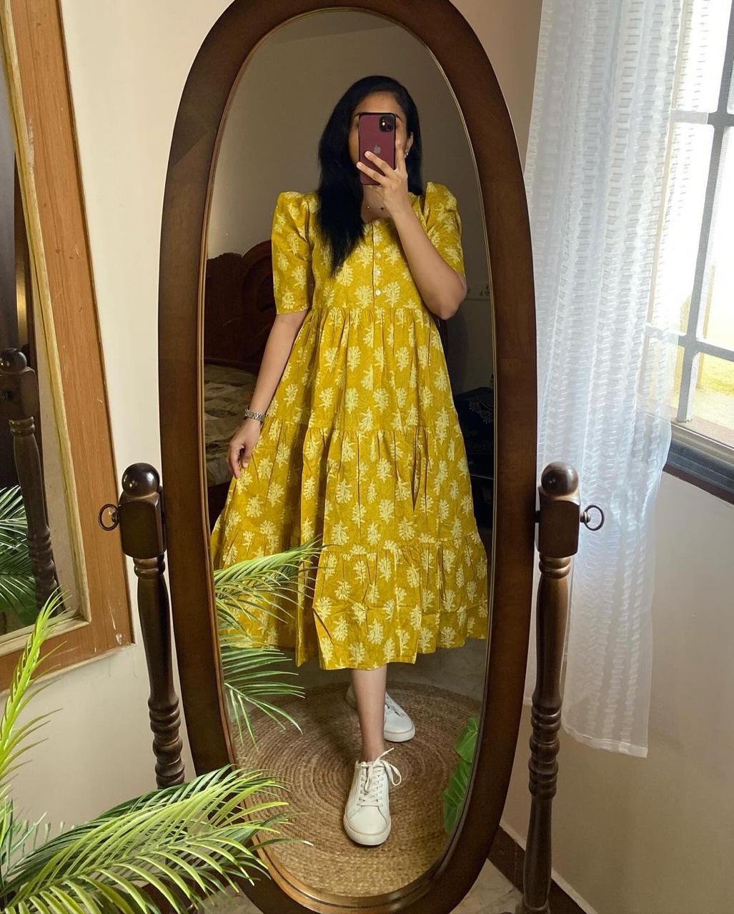 Printed Cotton Kurti