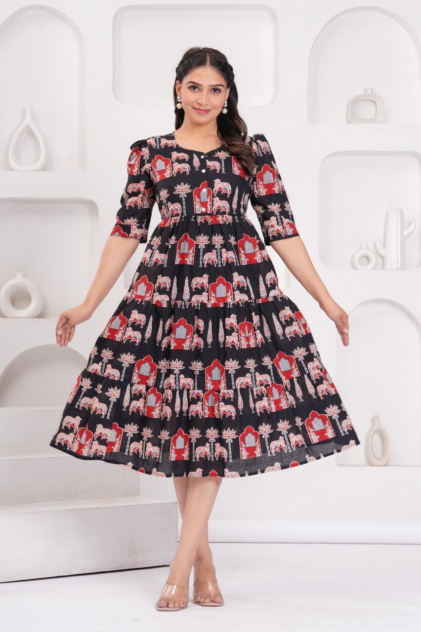 Printed Cotton Kurti