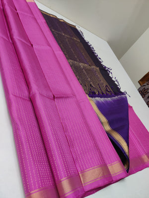 Kanchipuram Soft Silk Double Warp Saree
