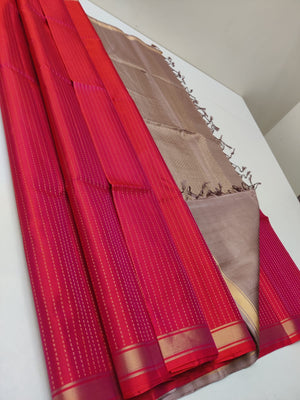 Kanchipuram Soft Silk Double Warp Saree